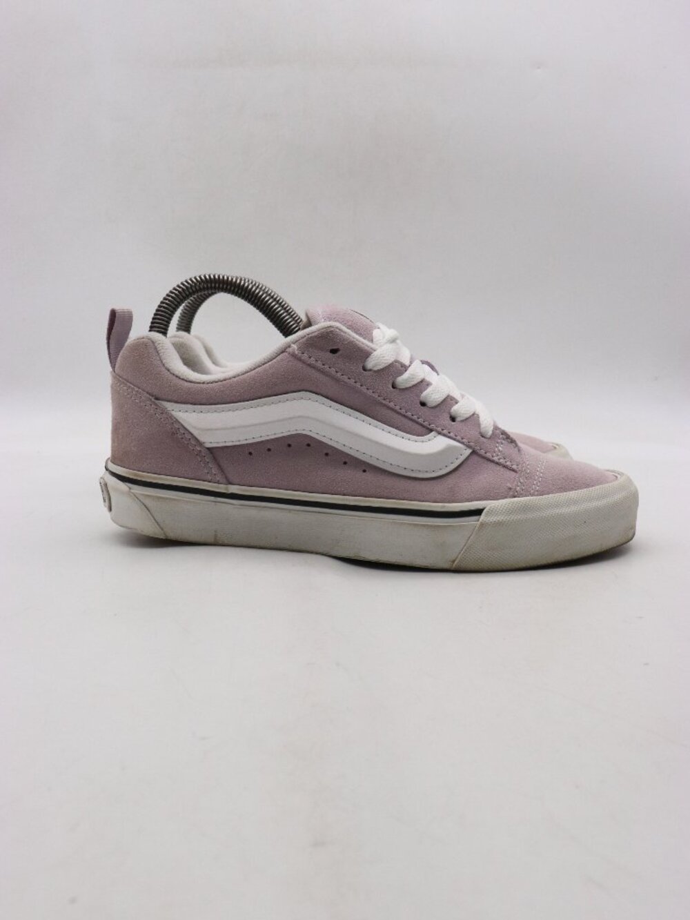 Vans Knu Skool Shoes Women's 7.5 Lavender Suede Purple Skateboarding Sneakers